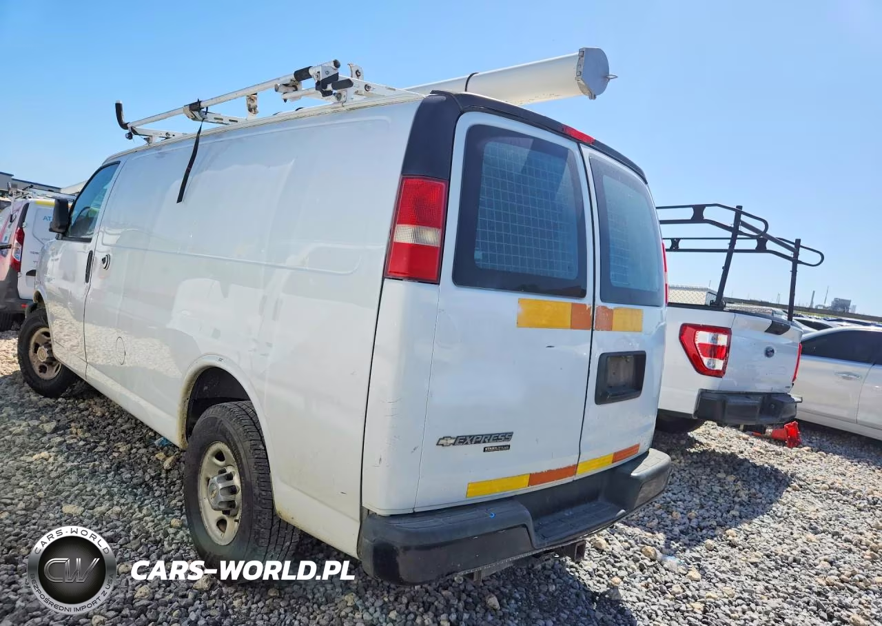 2013 Chevrolet Express 2500 Cargo Utility - Service Van VIN:1GCWGFCAXD1903205 - 2
