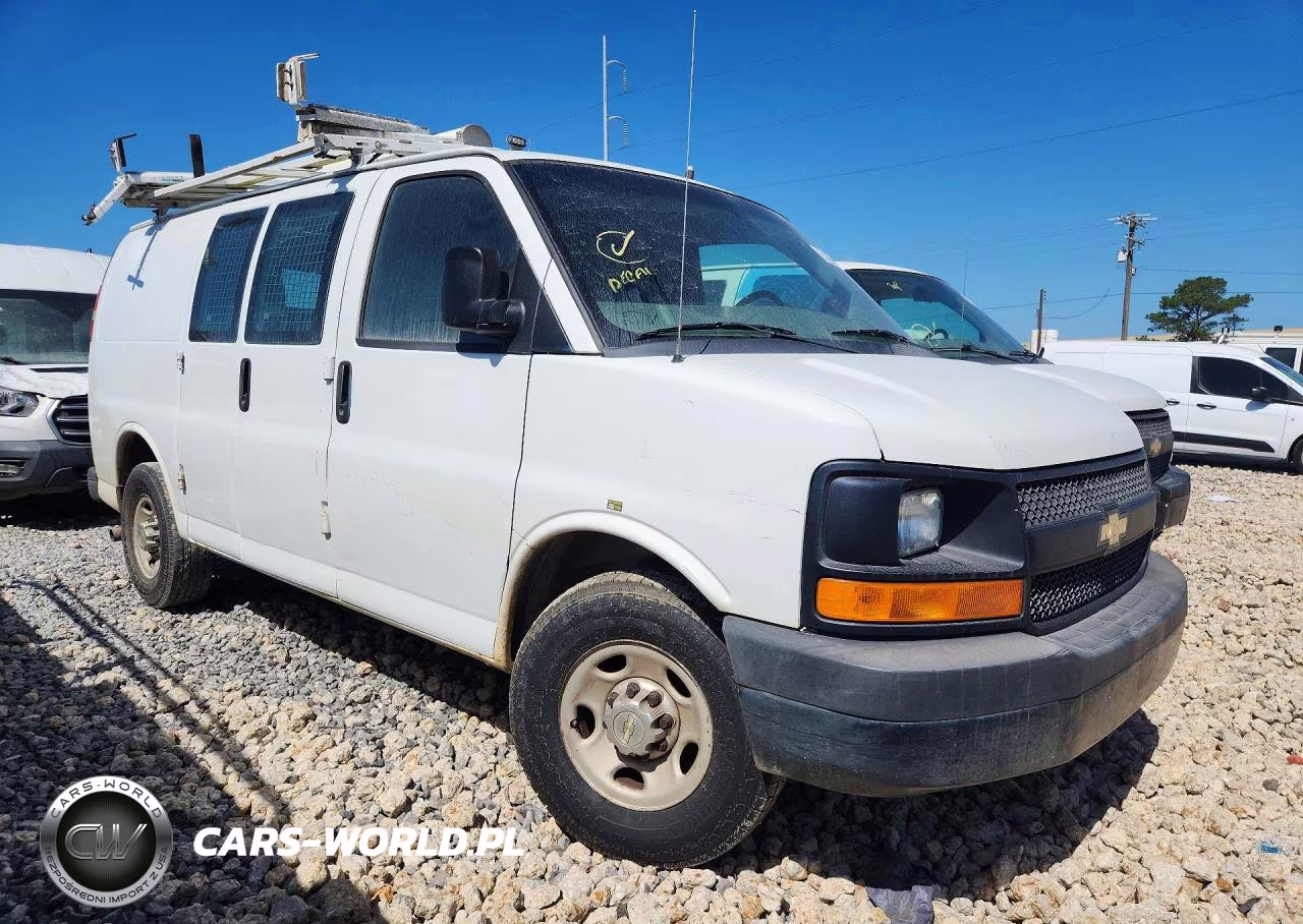 2013 Chevrolet Express 2500 Cargo Utility - Service Van VIN:1GCWGFCAXD1903205 - 4