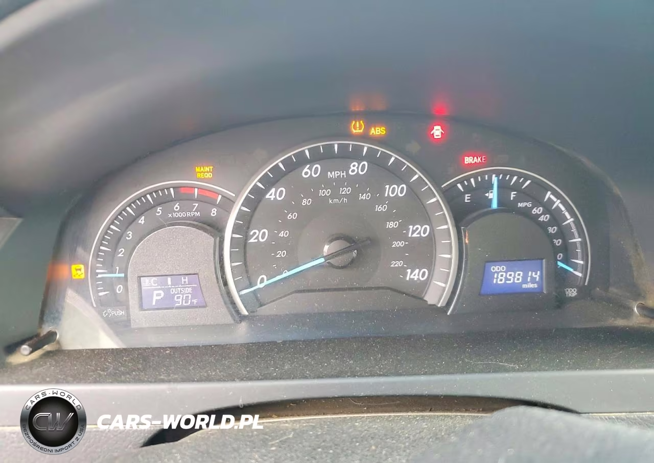 2012 Toyota Camry Le VIN:4T1BF1FK8CU576076 - 9