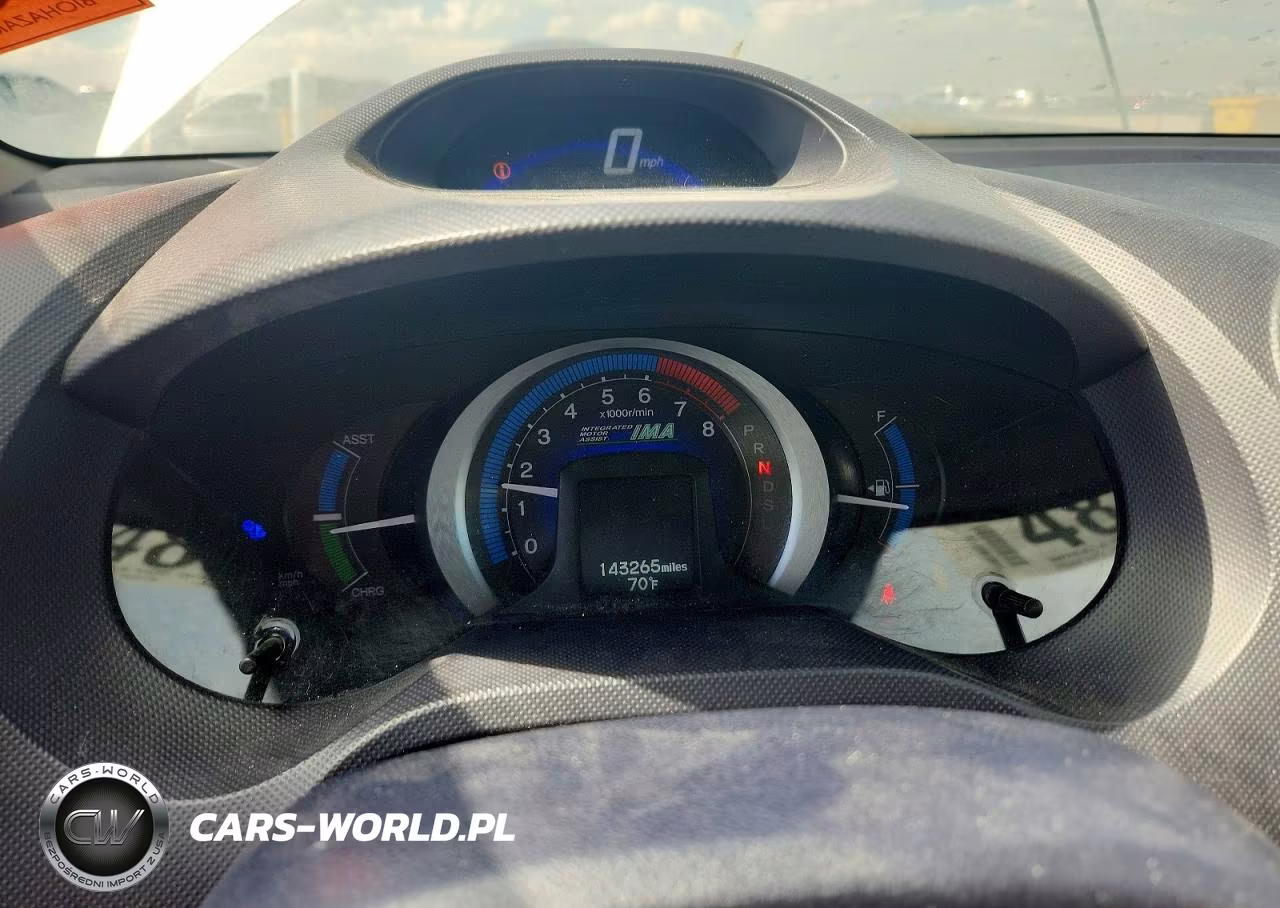 2010 Honda Insight Lx VIN:JHMZE2H58AS020473 - 9