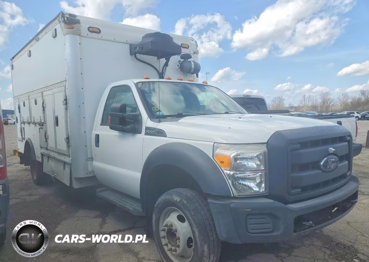 2012 Ford F550 Super Duty Box Truck VIN:1FDUF5GY1CEB82609 - 4