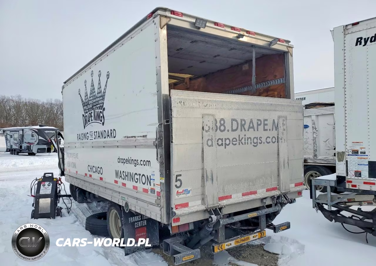 2020 Isuzu Nrr Box Truck VIN:JALE5W168L7300778 - 2