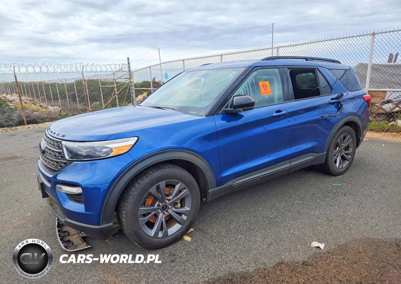 2022 Ford Explorer Xlt VIN:1FMSK7DH1NGB54318 - 1