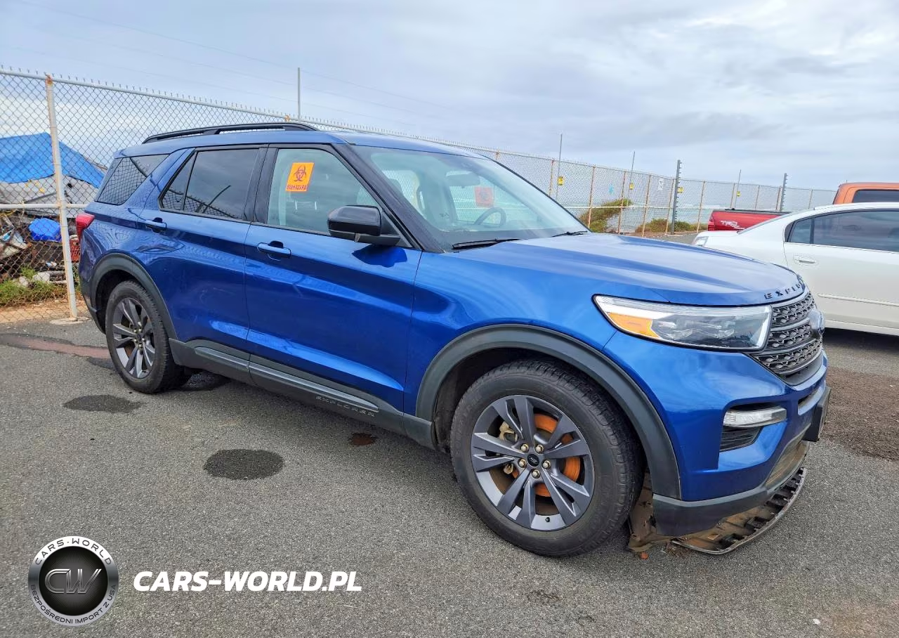 2022 Ford Explorer Xlt VIN:1FMSK7DH1NGB54318 - 4
