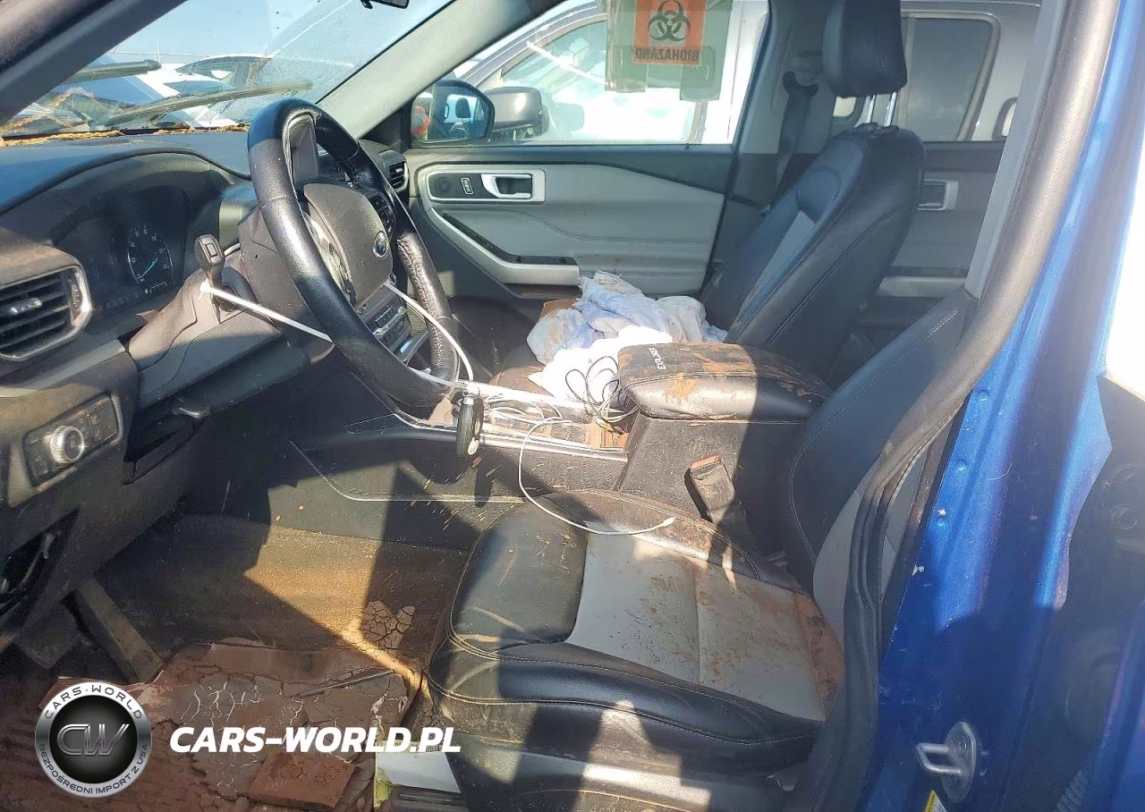 2022 Ford Explorer Xlt VIN:1FMSK7DH1NGB54318 - 7
