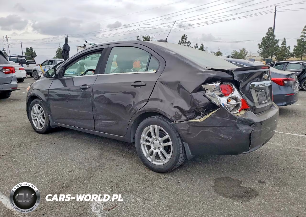 2016 Chevrolet Sonic Lt VIN:1G1JC5SG2G4105265 - 2