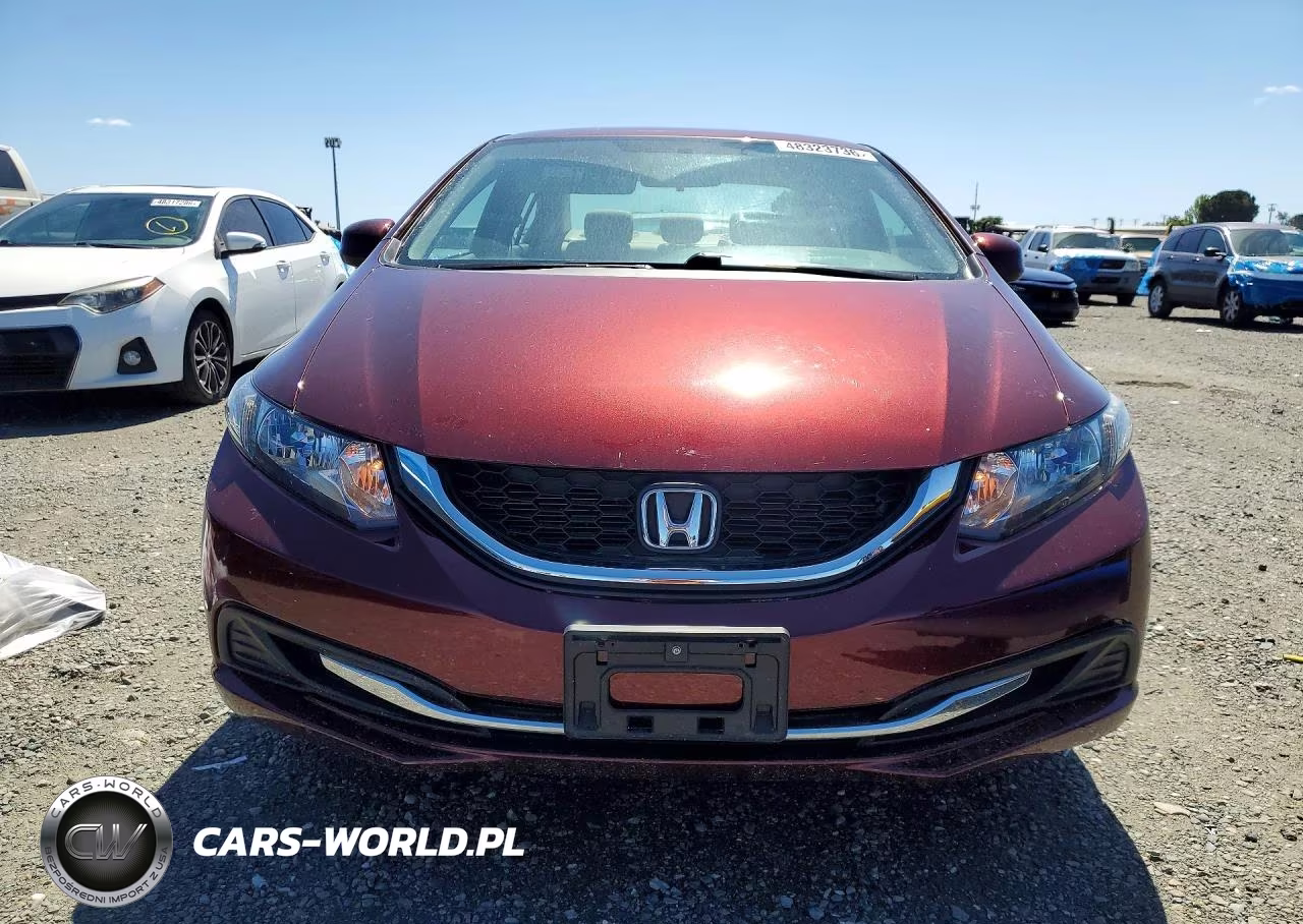 2013 Honda Civic Lx VIN:19XFB2F57DE225094 - 5