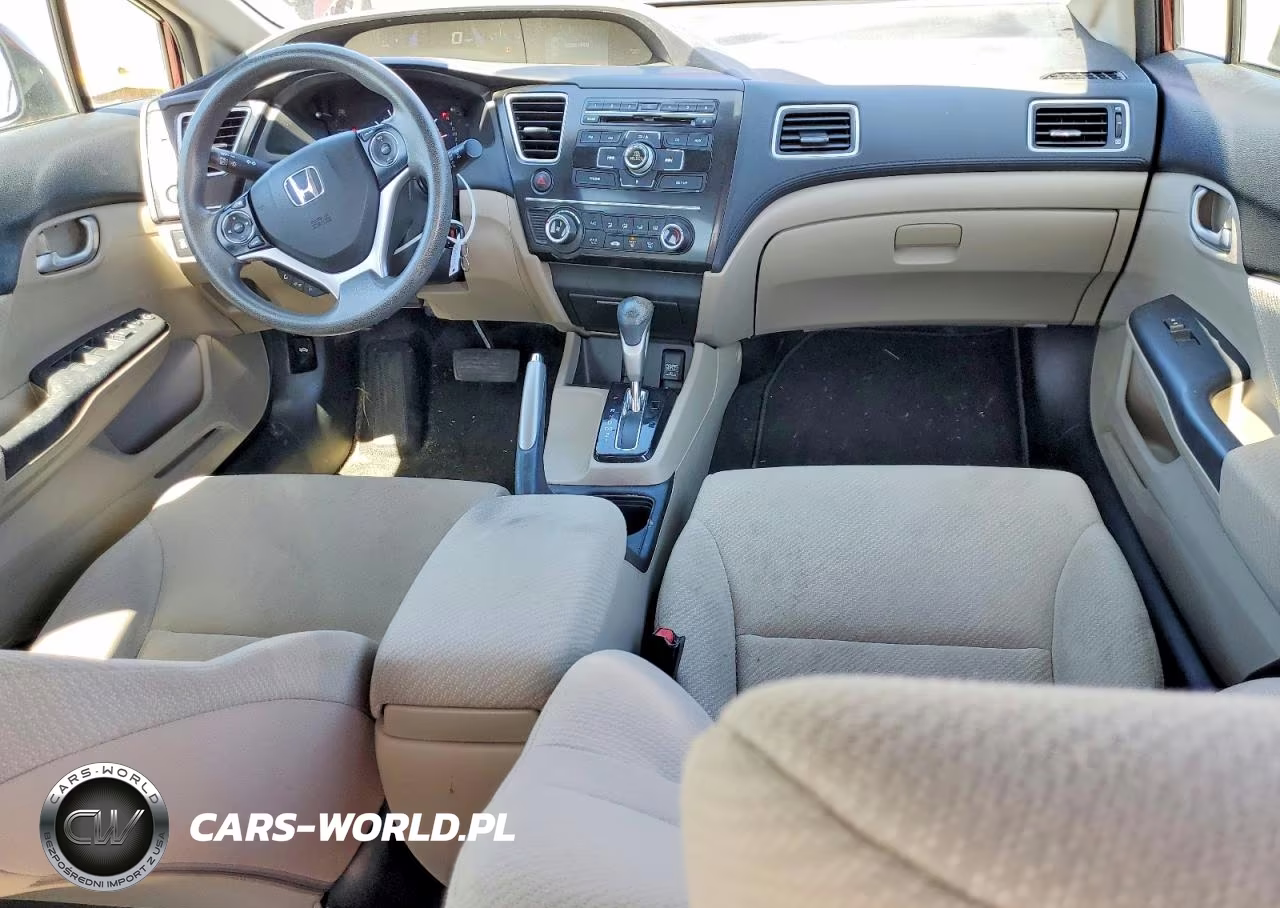 2013 Honda Civic Lx VIN:19XFB2F57DE225094 - 8