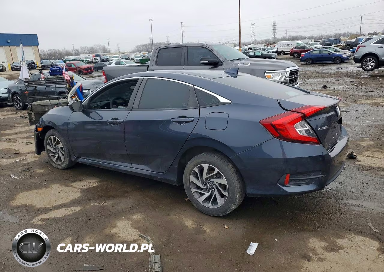 2018 Honda Civic Ex VIN:2HGFC2F77JH589385 - 2