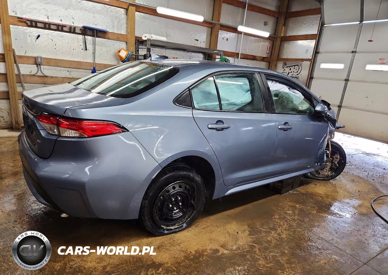 2021 Toyota Corolla Le VIN:5YFEPMAE6MP186609 - 3