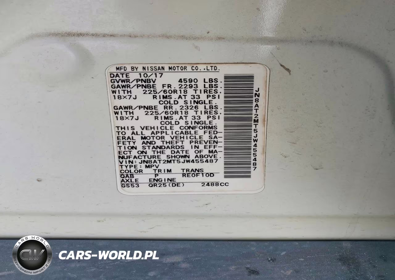 2018 Nissan Rogue Sl VIN:JN8AT2MT5JW455487 - 13