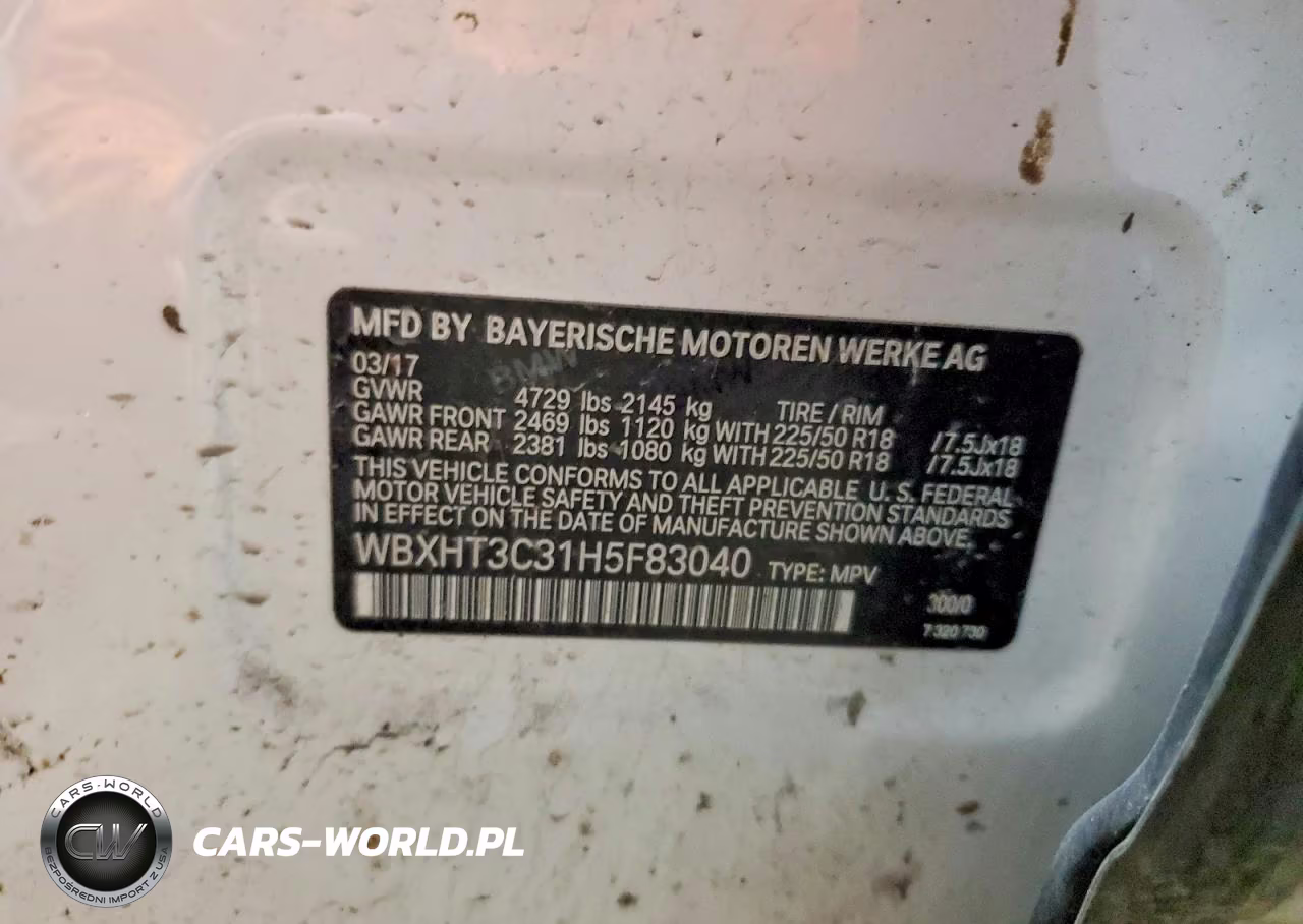 2017 BMW X1 xDrive28I VIN:WBXHT3C31H5F83040 - 13