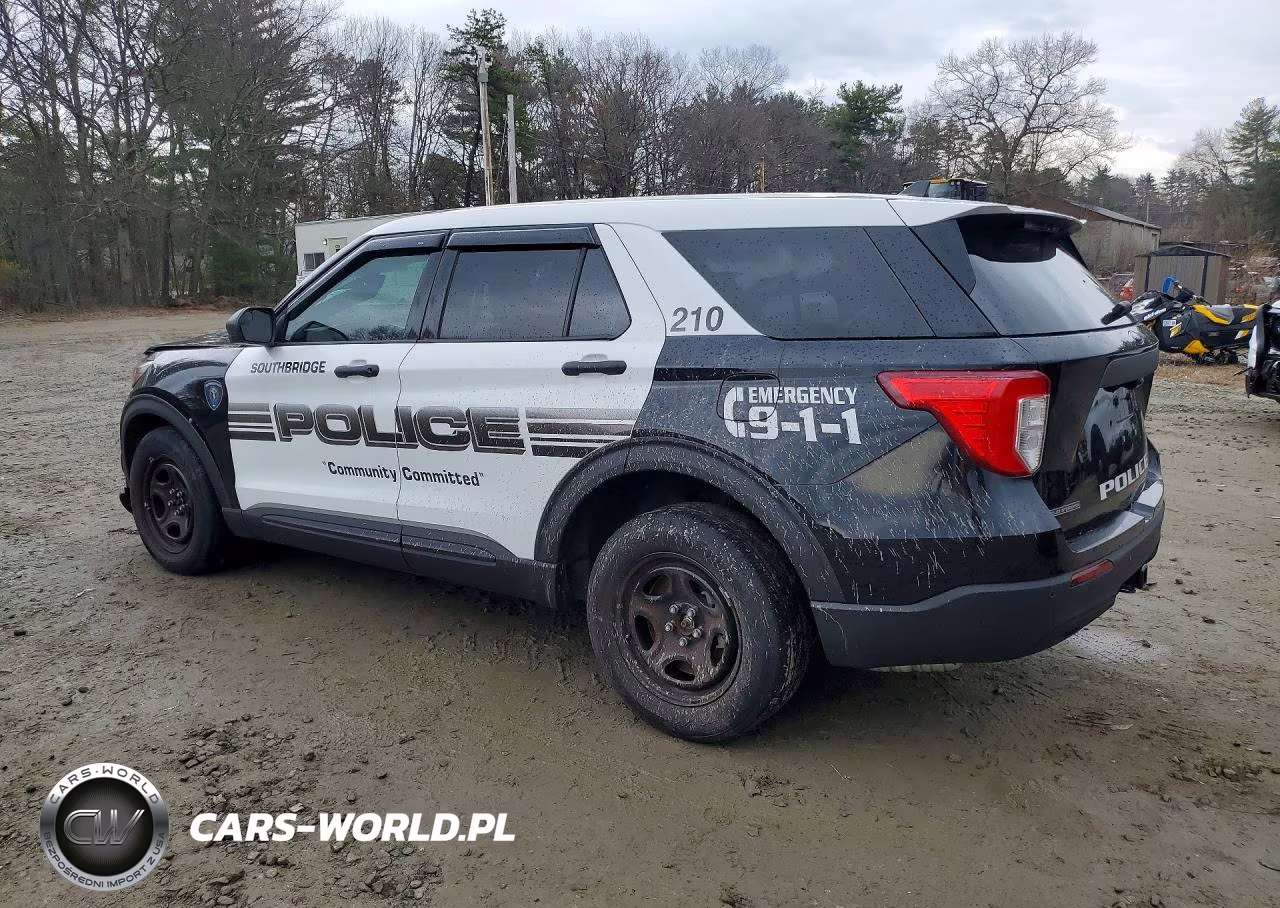 2024 Ford Explorer Police Interceptor VIN:1FM5K8AB3RGA67030 - 2