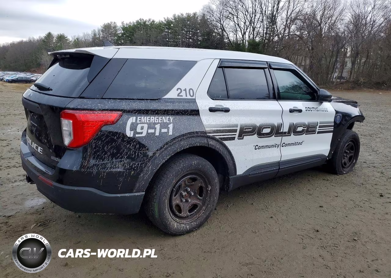 2024 Ford Explorer Police Interceptor VIN:1FM5K8AB3RGA67030 - 3