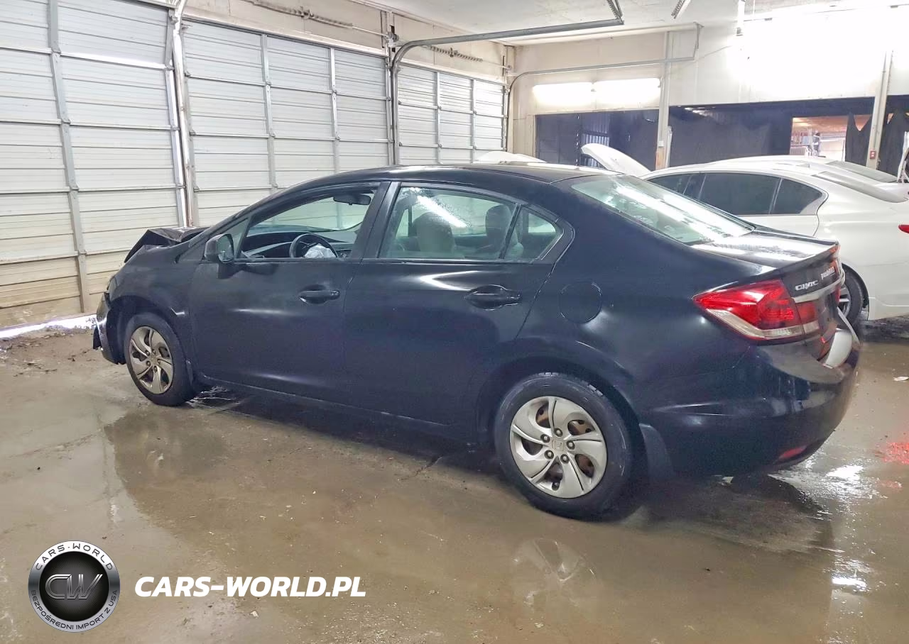 2013 Honda Civic Lx VIN:19XFB2F52DE081664 - 2