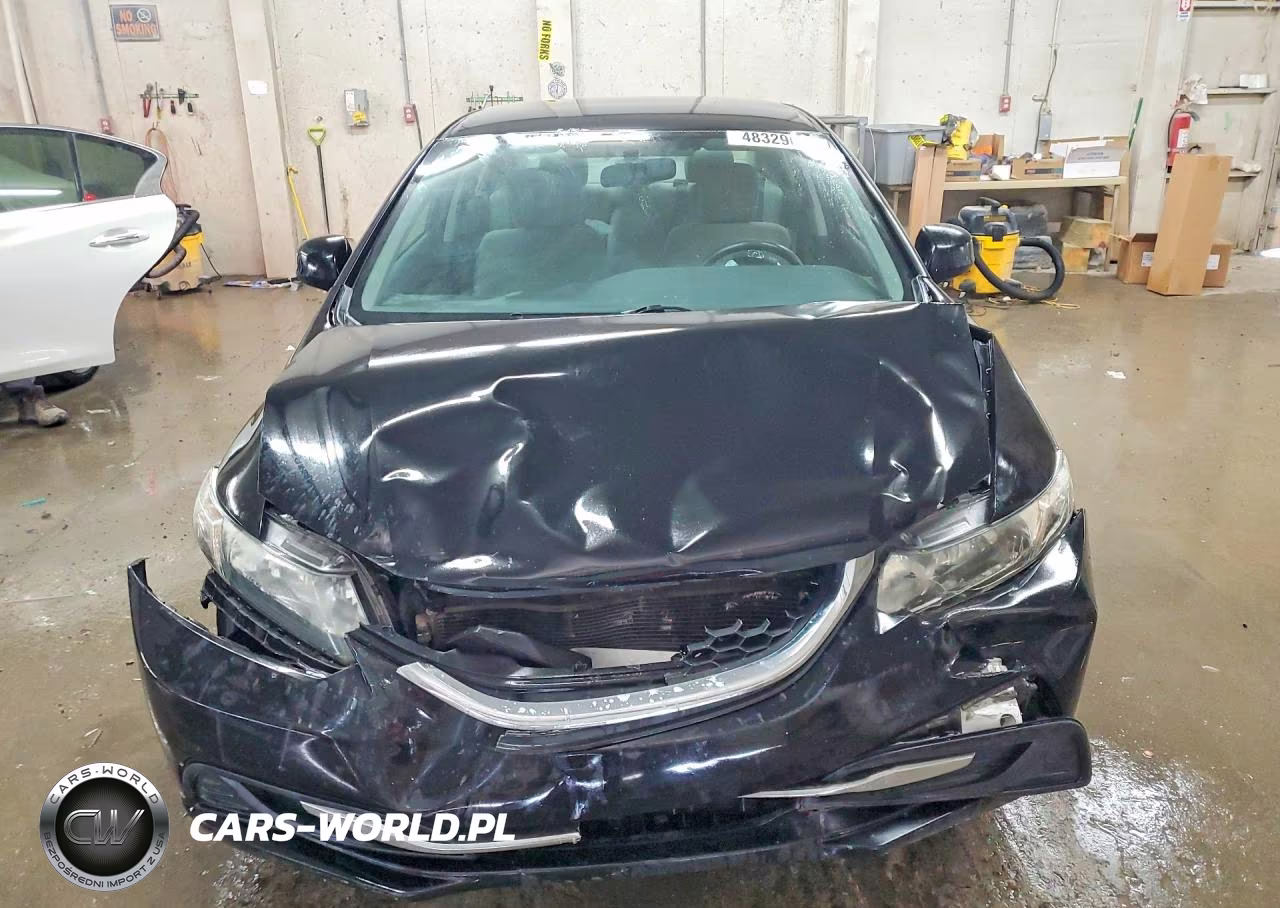 2013 Honda Civic Lx VIN:19XFB2F52DE081664 - 5