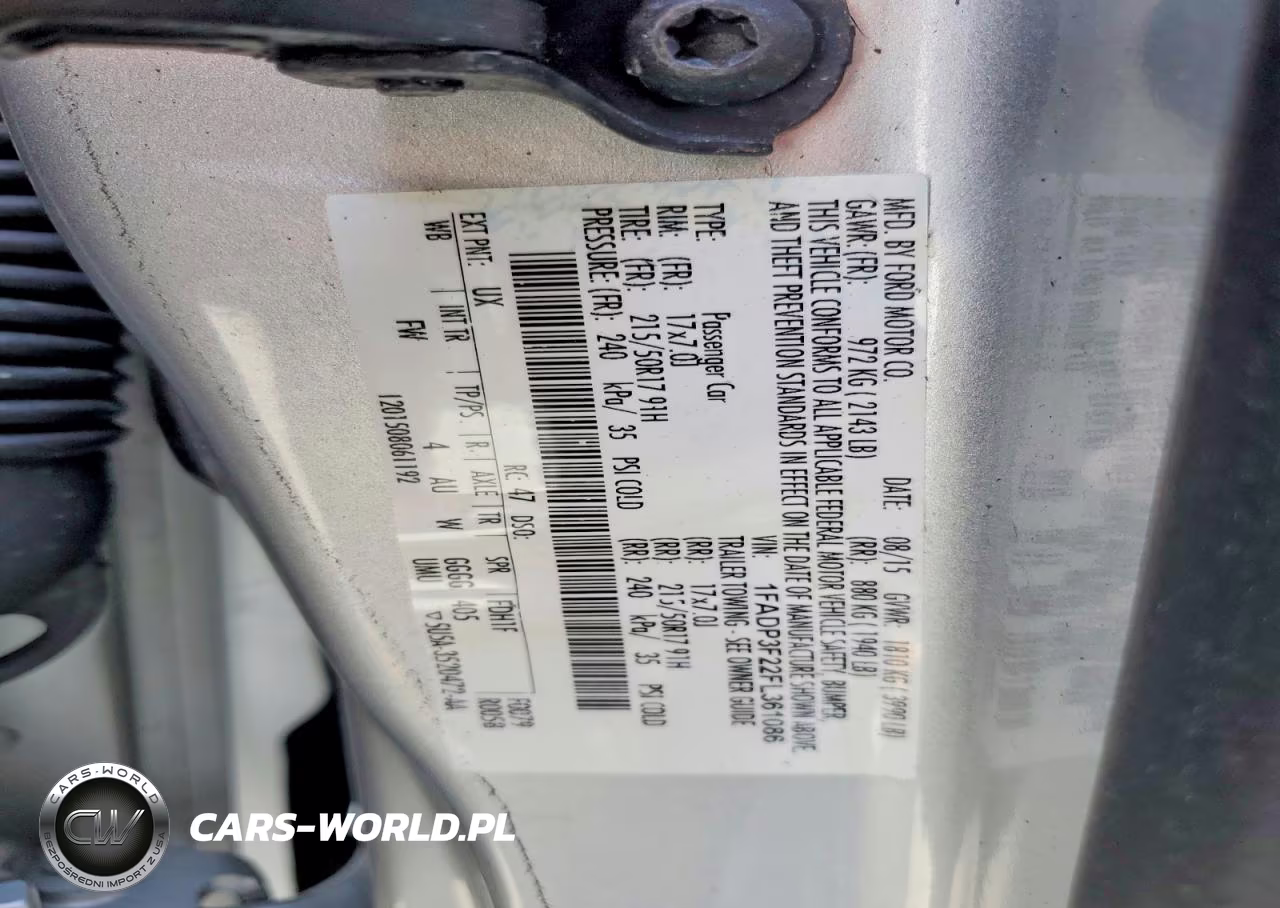 2015 Ford Focus Se VIN:1FADP3F22FL361086 - 12