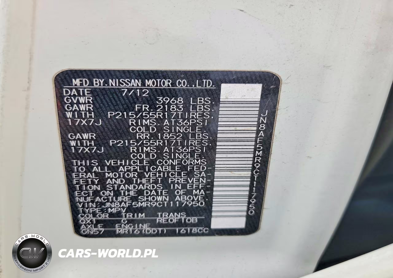 2012 Nissan Juke S VIN:JN8AF5MR9CT117950 - 13