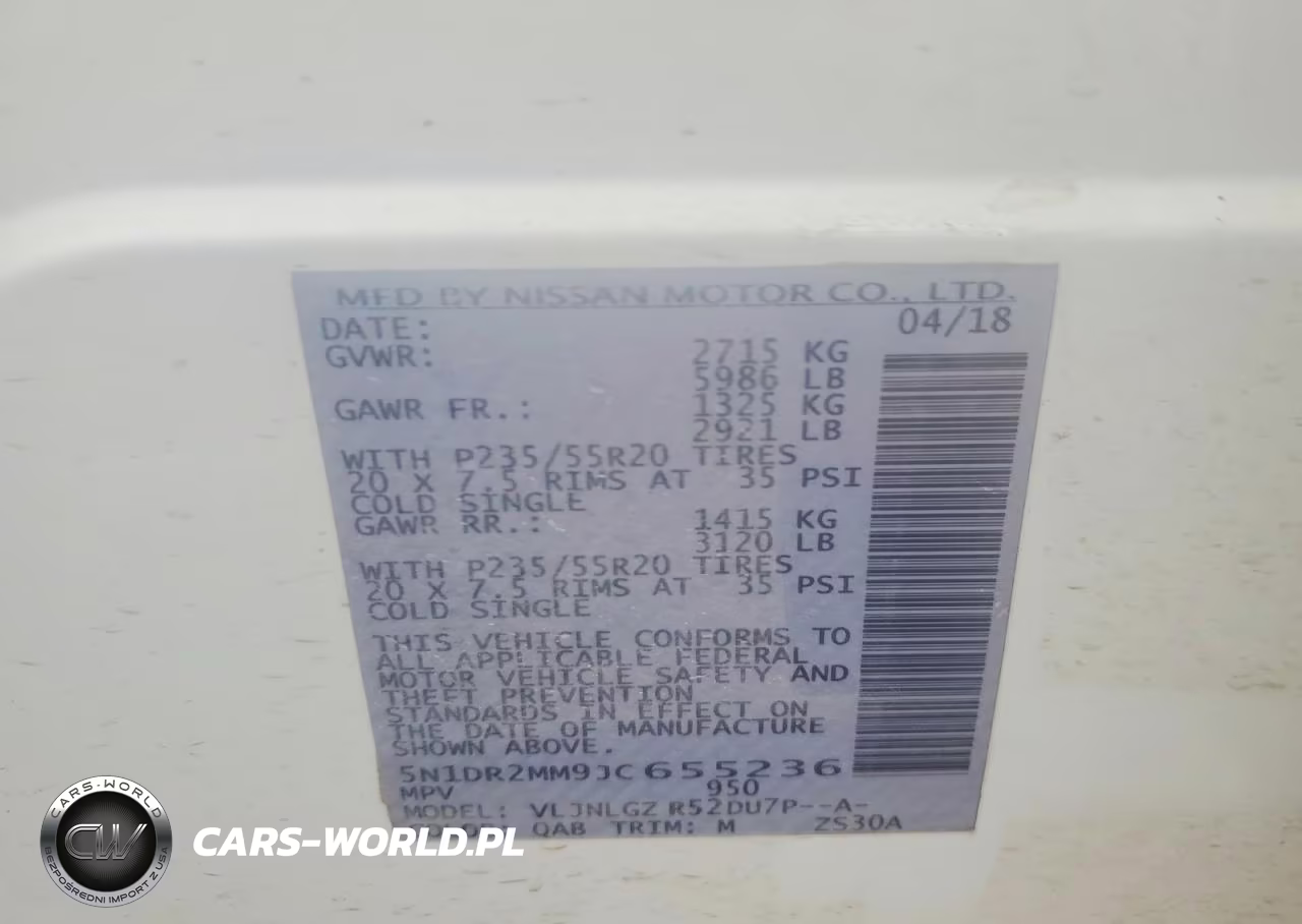 2018 Nissan Pathfinder Sl VIN:5N1DR2MM9JC655236 - 12