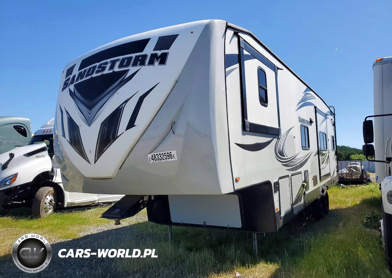 2020 Forest River Sandstorm Camper VIN:4X4FSCK29LC010656 - 2