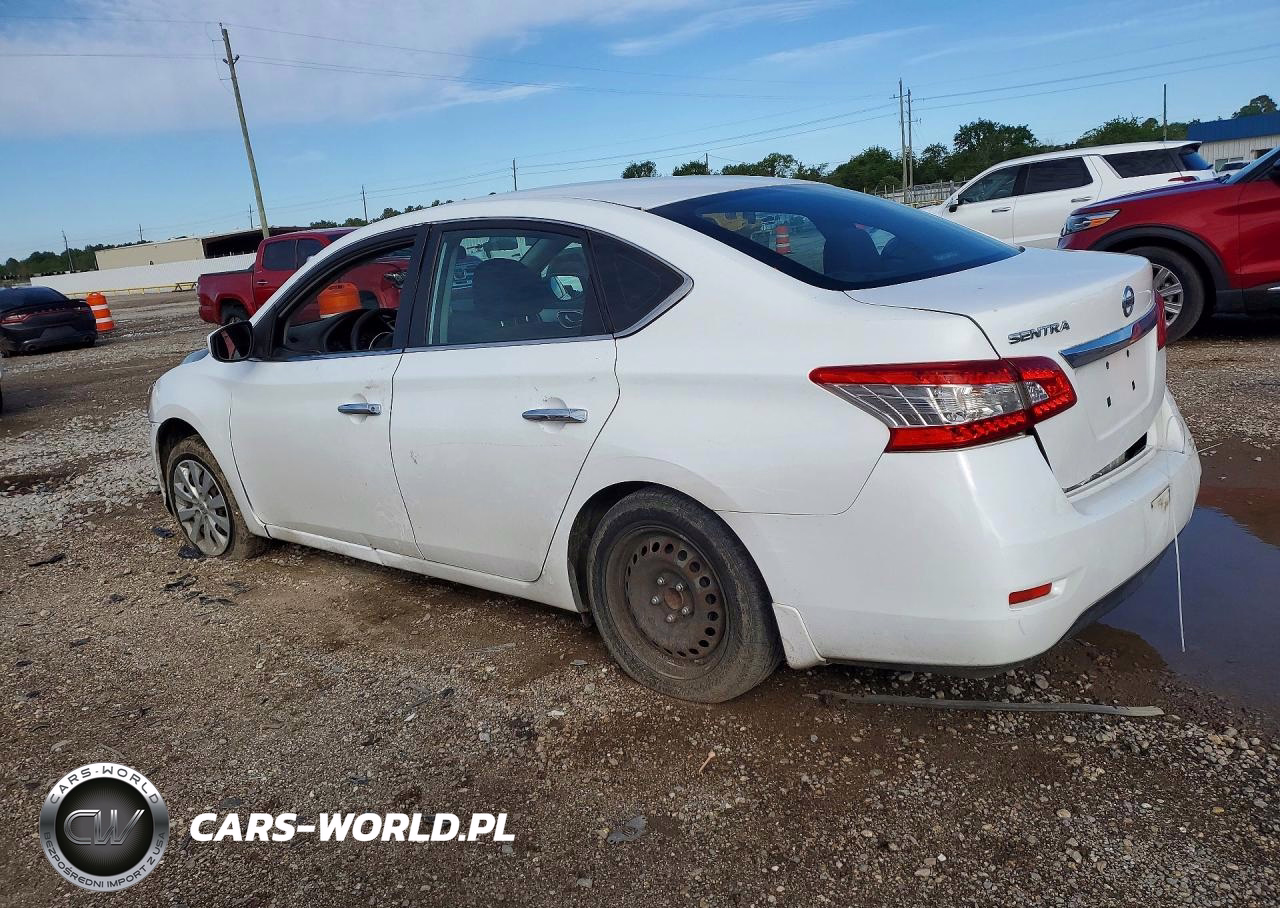 2015 Nissan Sentra S VIN:3N1AB7AP3FY326976 - 2