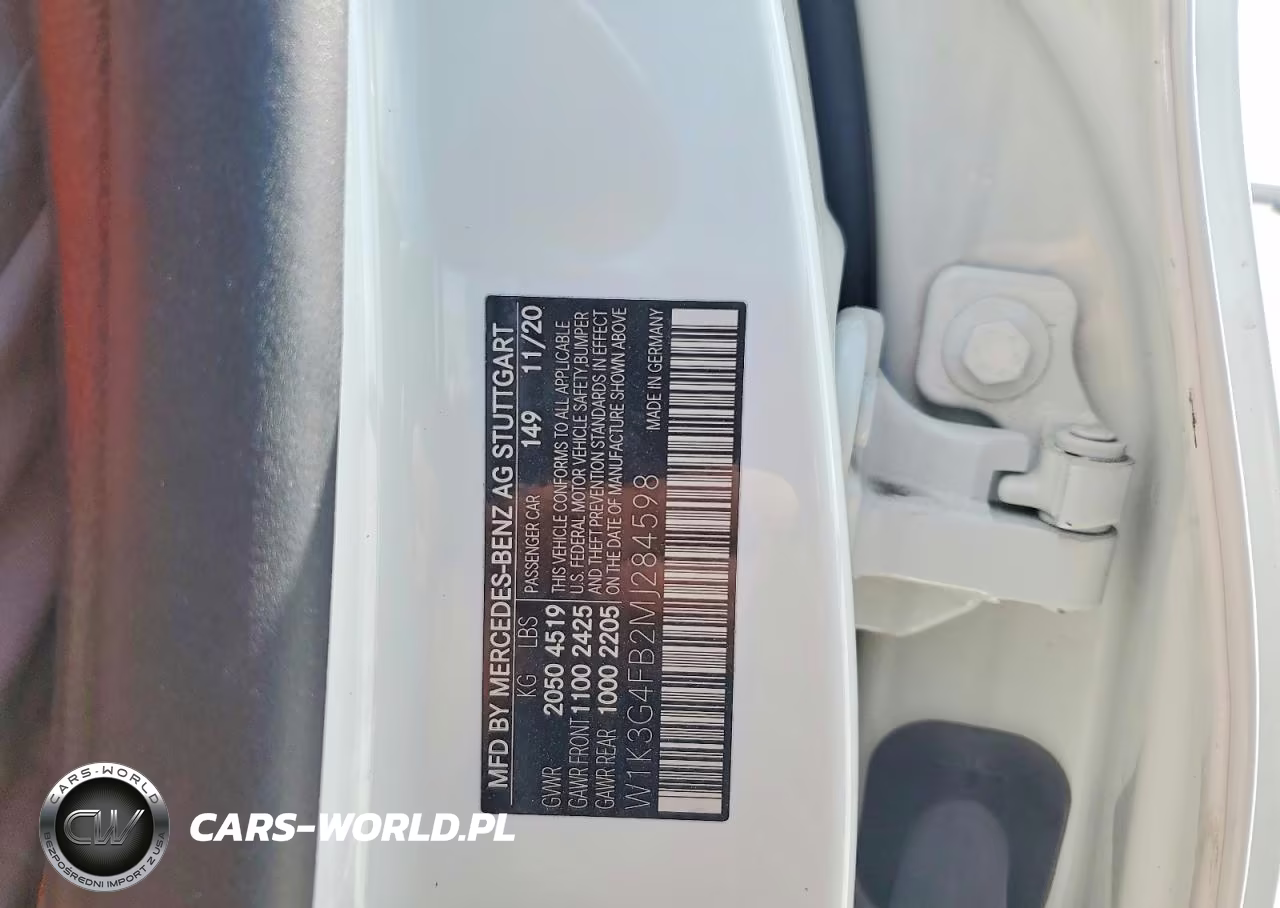 2021 Mercedes-Benz A 220 4Matic VIN:W1K3G4FB2MJ284598 - 12