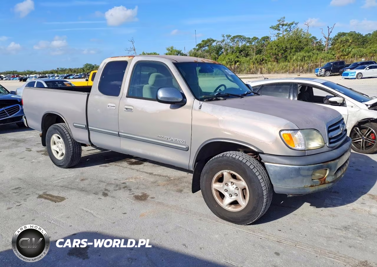 2001 Toyota Tundra Sr5 VIN:5TBBT44181S199901 - 4