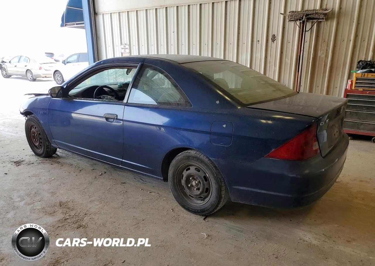 2003 Honda Civic Dx VIN:1HGEM22273L072256 - 2