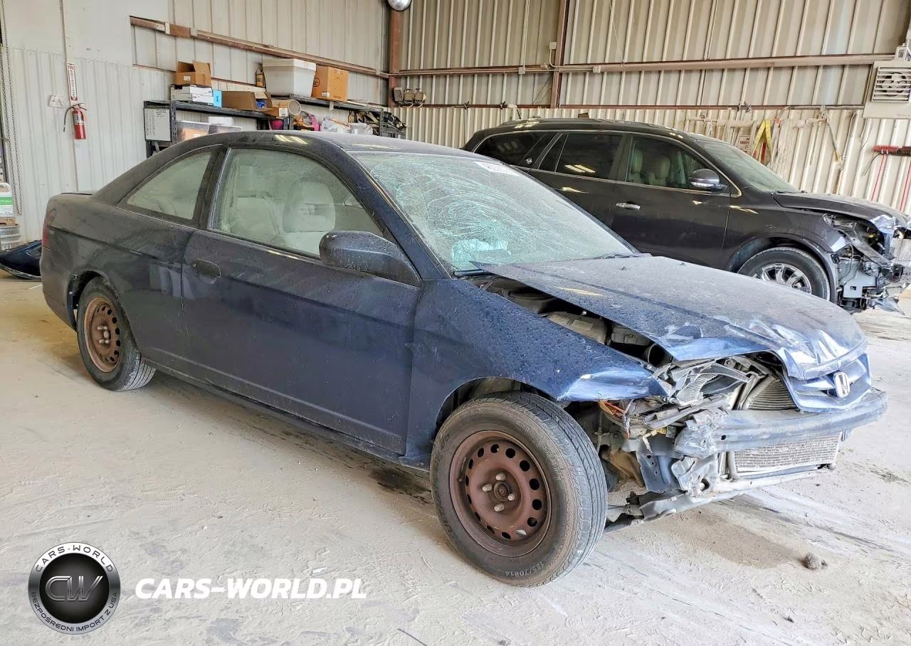 2003 Honda Civic Dx VIN:1HGEM22273L072256 - 4