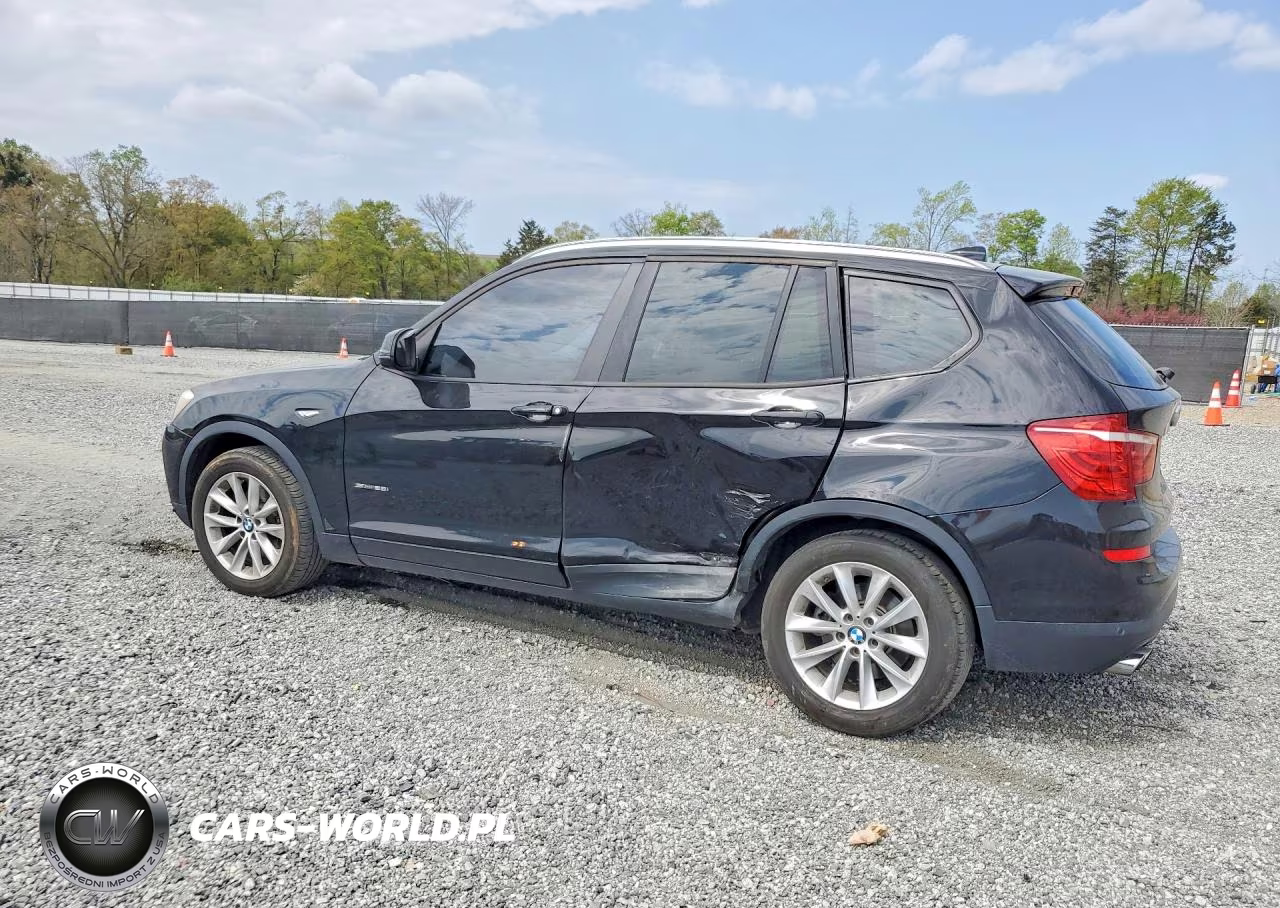 2017 BMW X3 Sdrive28I VIN:5UXWZ7C56H0V86178 - 2