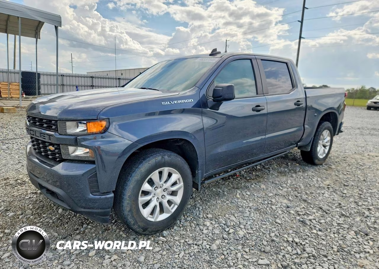 2022 Chevrolet Silverado Ltd K1500 Custom VIN:1GCPYBEK8NZ203170 - 1