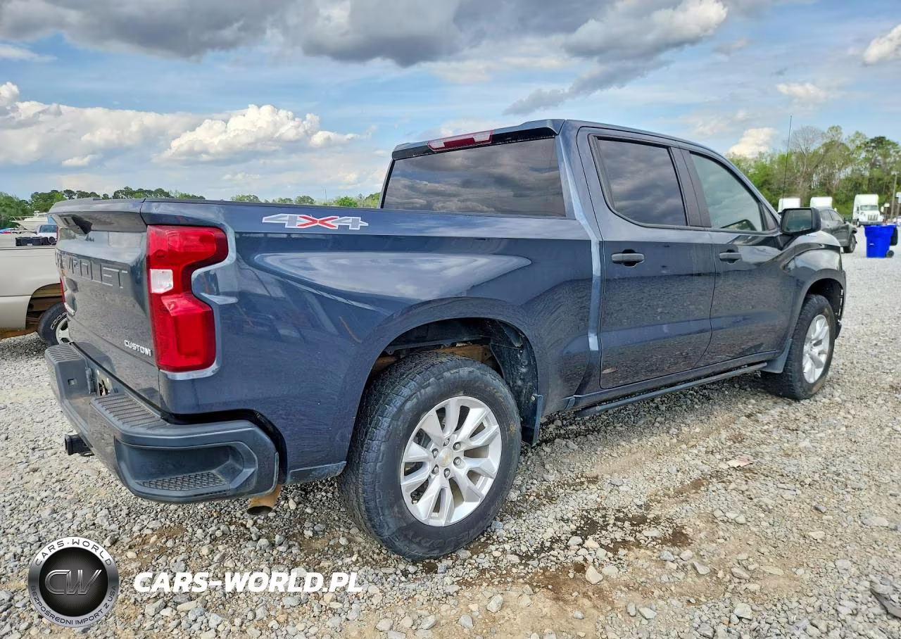 2022 Chevrolet Silverado Ltd K1500 Custom VIN:1GCPYBEK8NZ203170 - 3