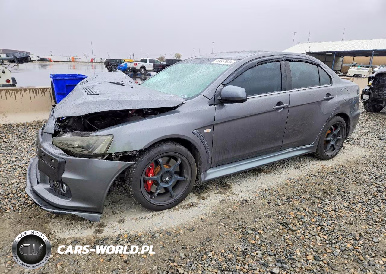2011 Mitsubishi Lancer Evolution Mr VIN:JA32W5FV1BU016824 - 1