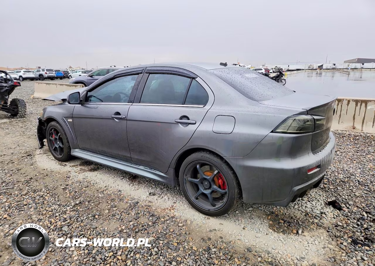 2011 Mitsubishi Lancer Evolution Mr VIN:JA32W5FV1BU016824 - 2
