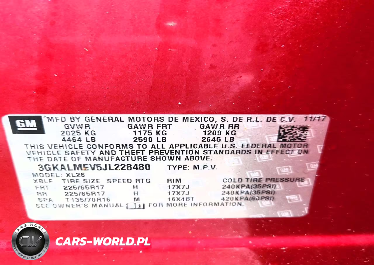 2018 GMC Terrain Sle VIN:3GKALMEV5JL228480 - 13