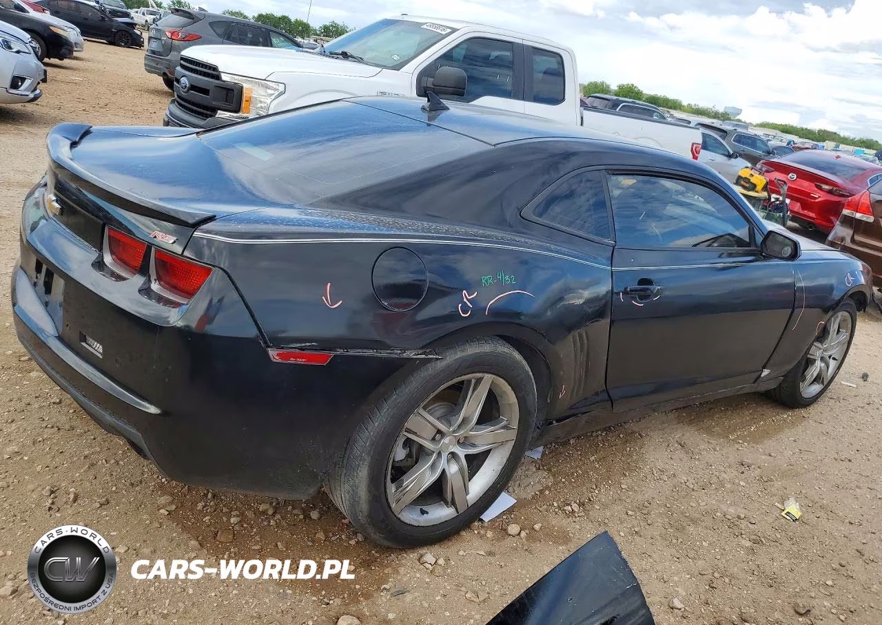 2012 Chevrolet Camaro Lt VIN:2G1FC1E3XC9116898 - 3