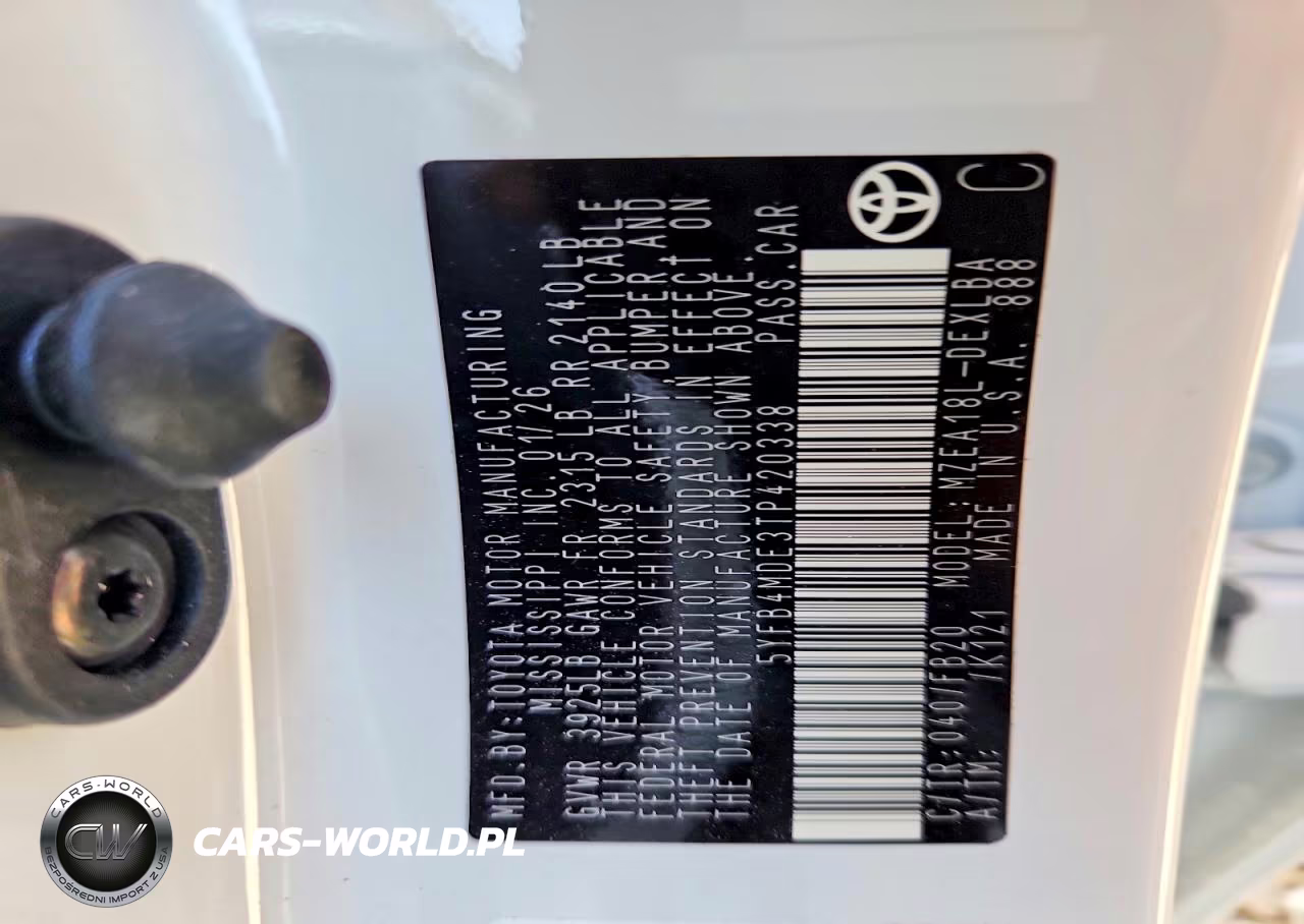 2026 Toyota Corolla Le VIN:5YFB4MDE3TP420338 - 12