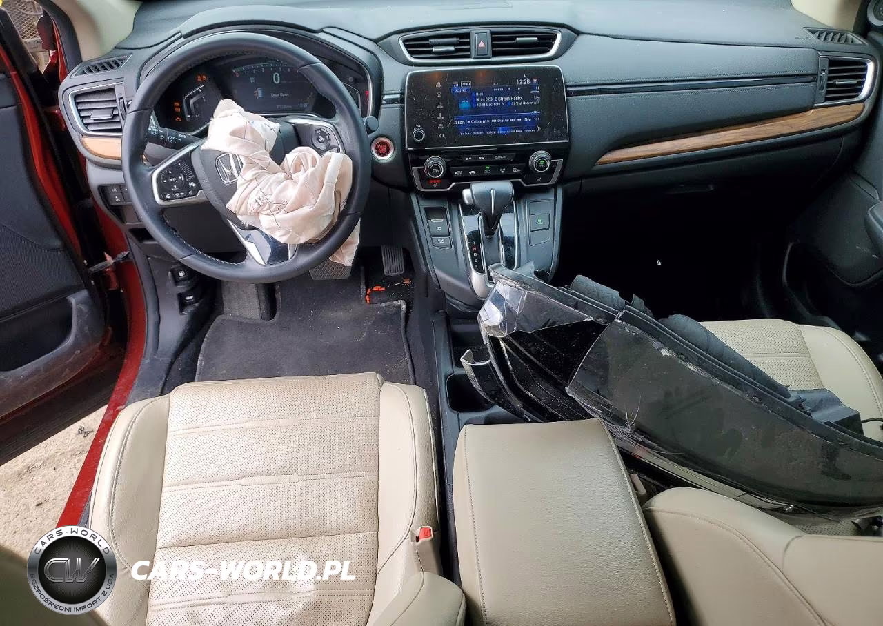 2017 Honda Cr-V Touring VIN:5J6RW2H92HL063884 - 8