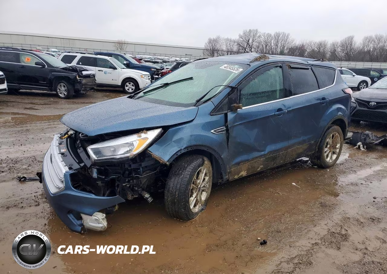 2018 Ford Escape Se VIN:1FMCU9GD8JUB51222 - 1