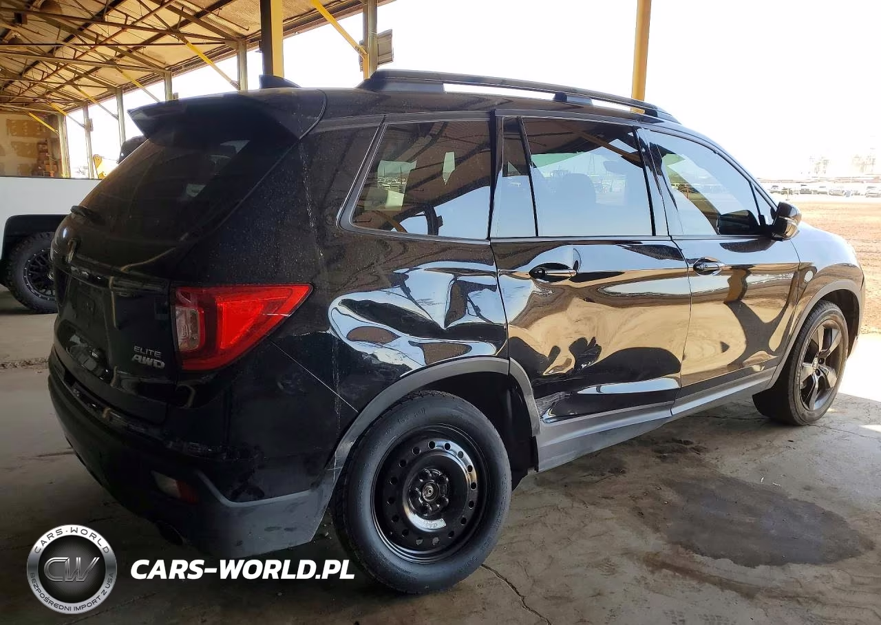 2021 Honda Passport Elite VIN:5FNYF8H0XMB028044 - 3