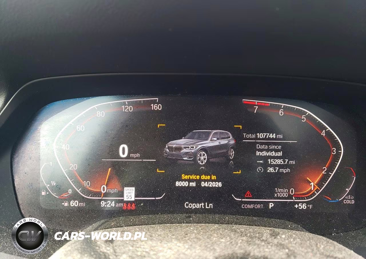 2020 BMW X5 Sdrive 40I VIN:5UXCR4C05LLT18929 - 9