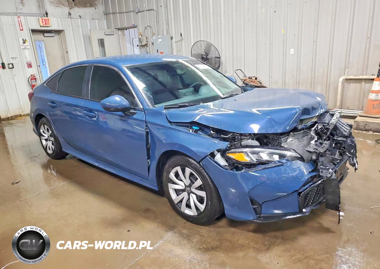 2025 Honda Civic Lx VIN:2HGFE2F23SH605050 - 4