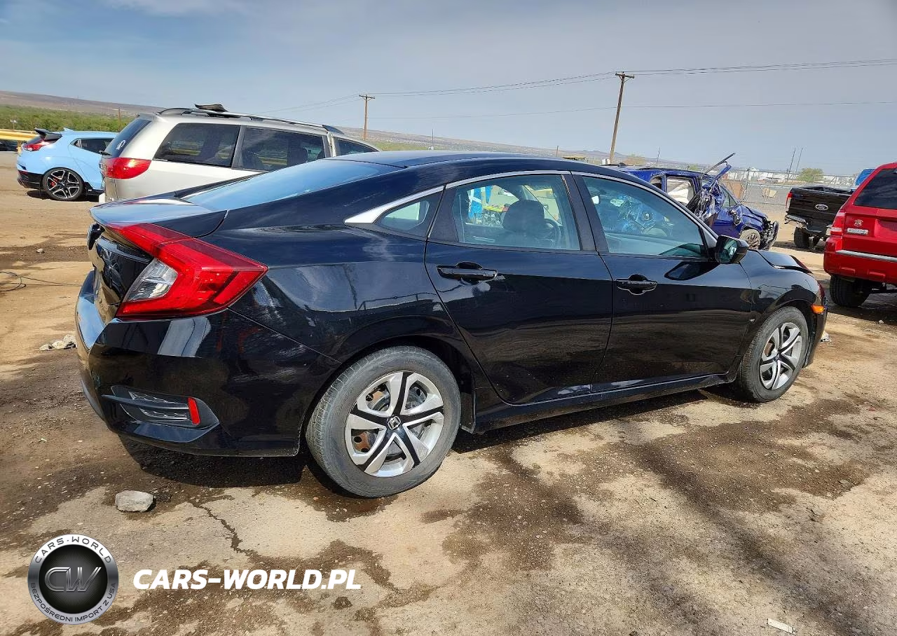 2018 Honda Civic Lx VIN:2HGFC2F52JH557166 - 3