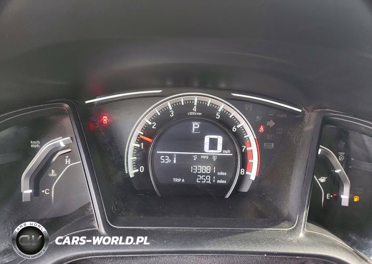 2018 Honda Civic Lx VIN:2HGFC2F52JH557166 - 9