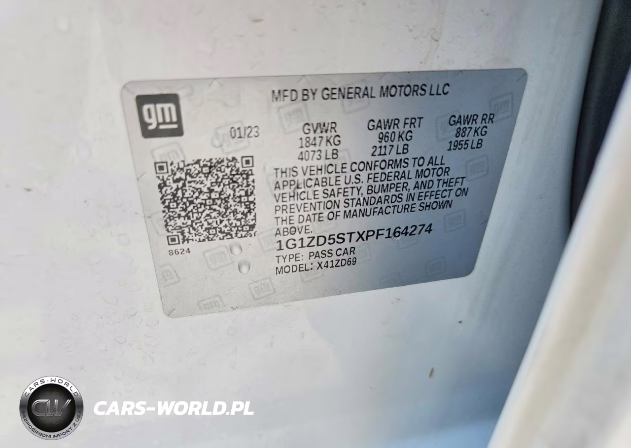 2023 Chevrolet Malibu Lt VIN:1G1ZD5STXPF164274 - 13