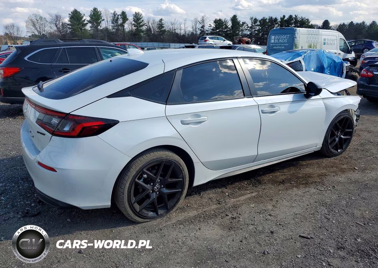2026 Honda Civic Sport VIN:19XFL2H82TE000245 - 3