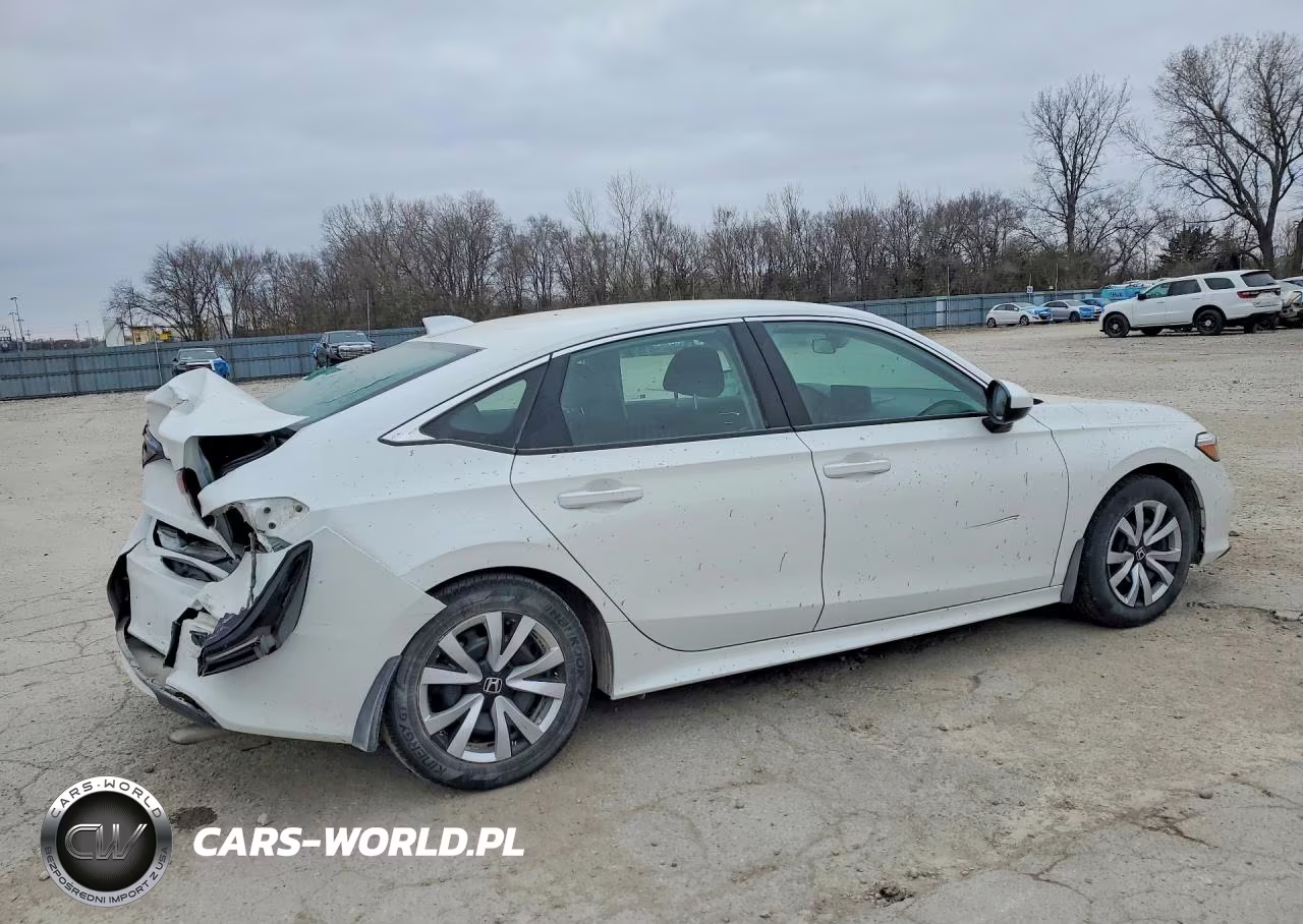 2025 Honda Civic Lx VIN:2HGFE2F2XSH575299 - 3