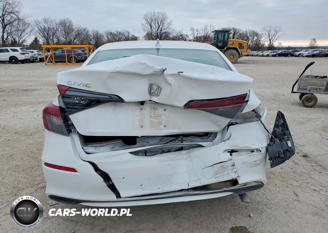 2025 Honda Civic Lx VIN:2HGFE2F2XSH575299 - 6