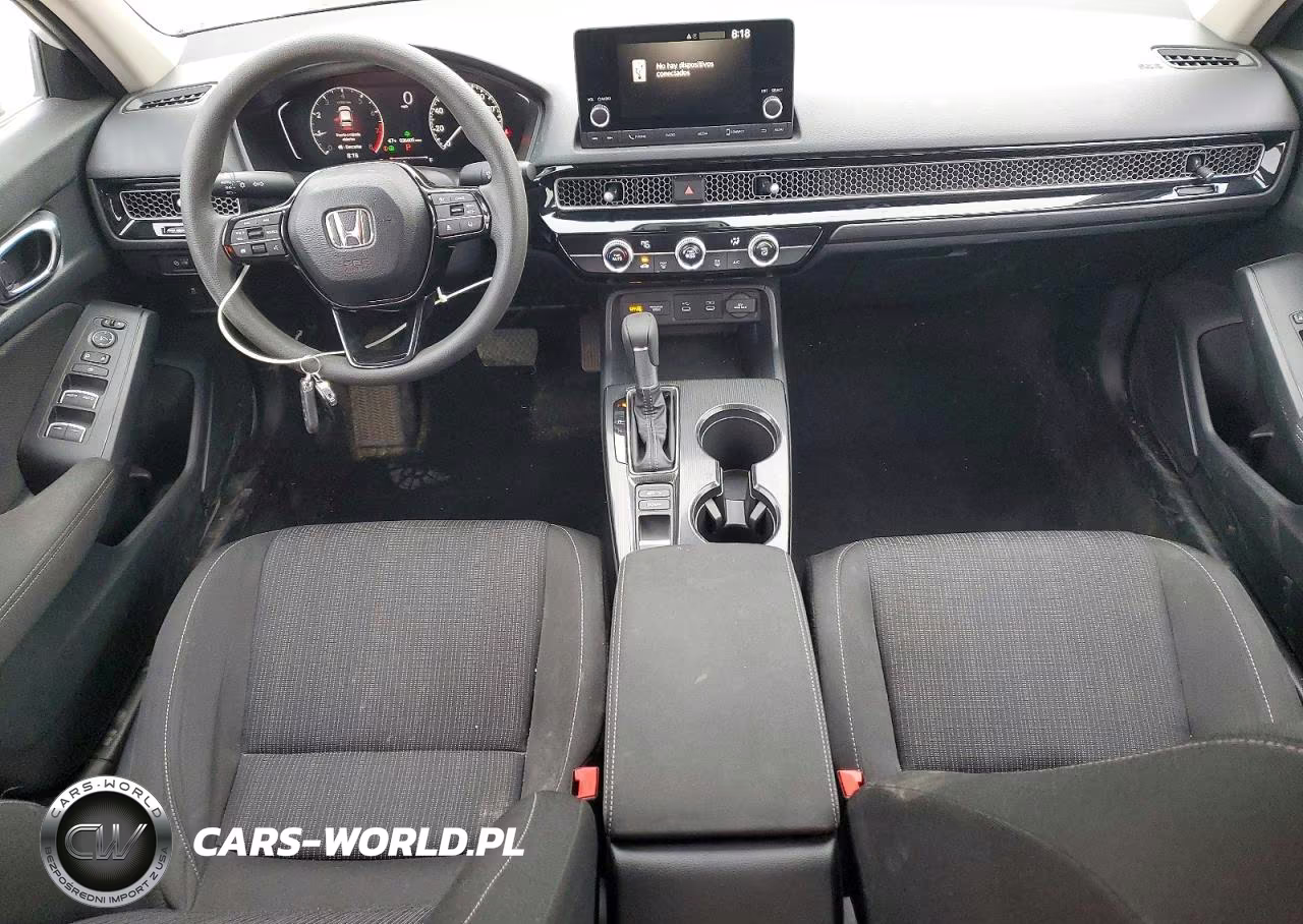 2025 Honda Civic Lx VIN:2HGFE2F2XSH575299 - 8