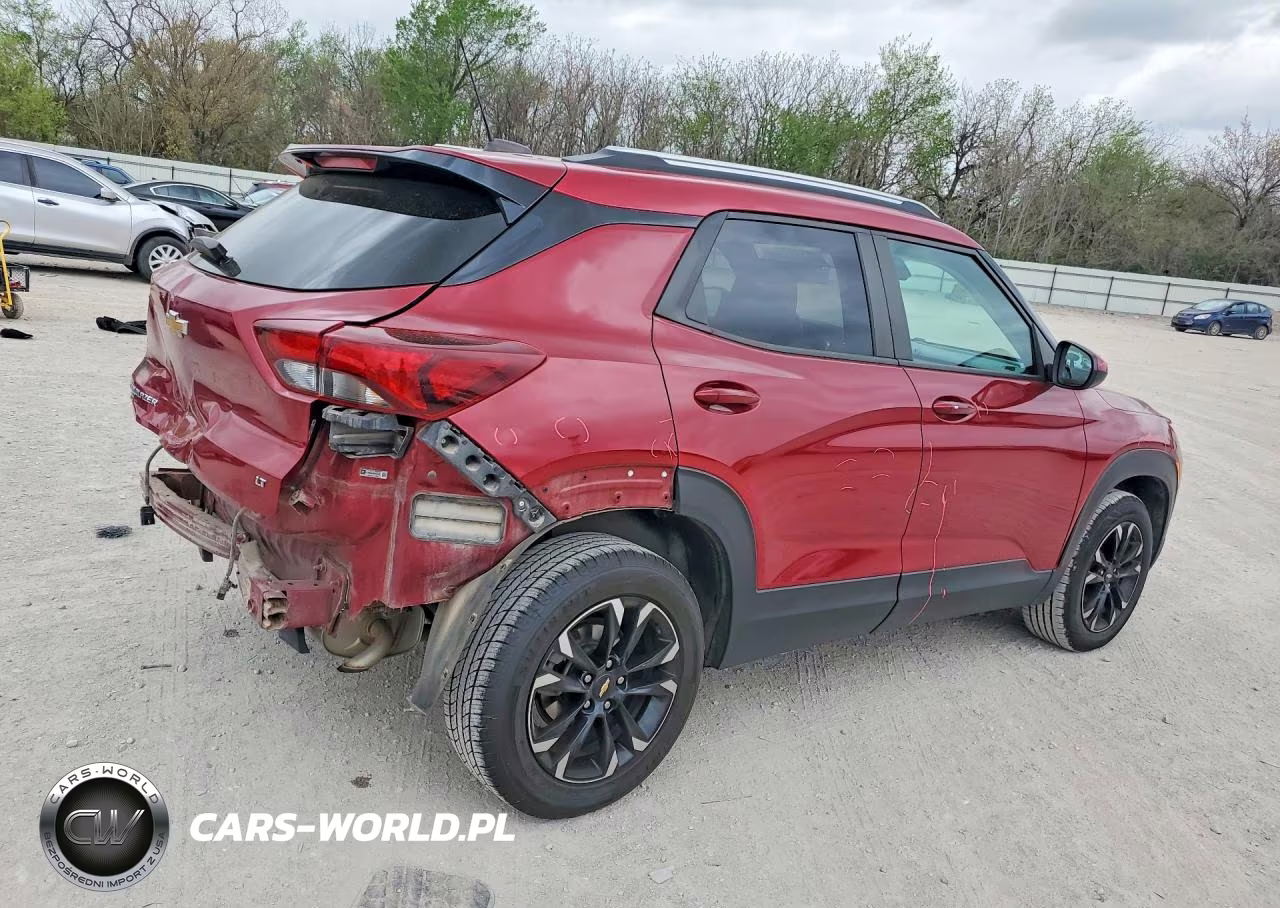 2021 Chevrolet Trailblazer Lt VIN:KL79MRSL8MB031916 - 3